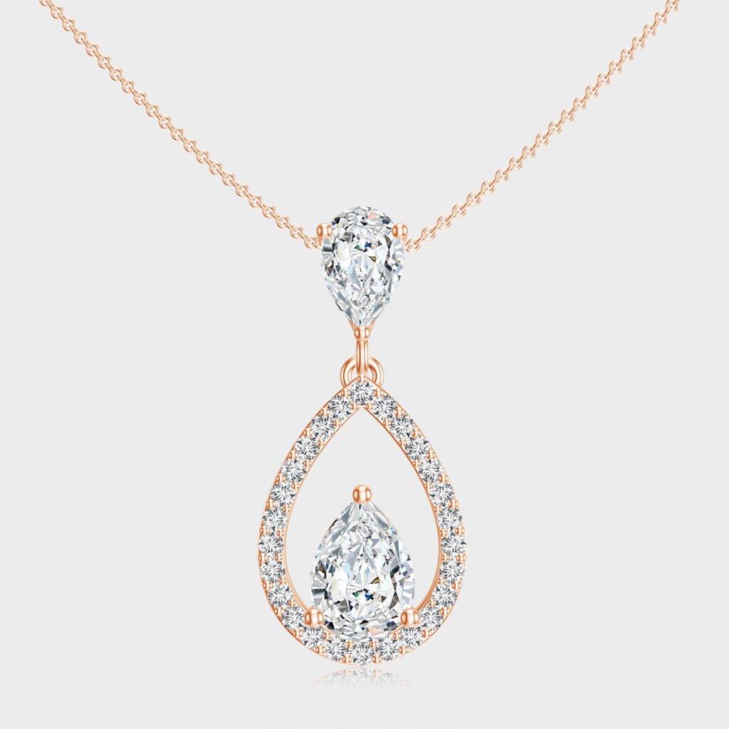 Beautiful lab grown diamond pendants price