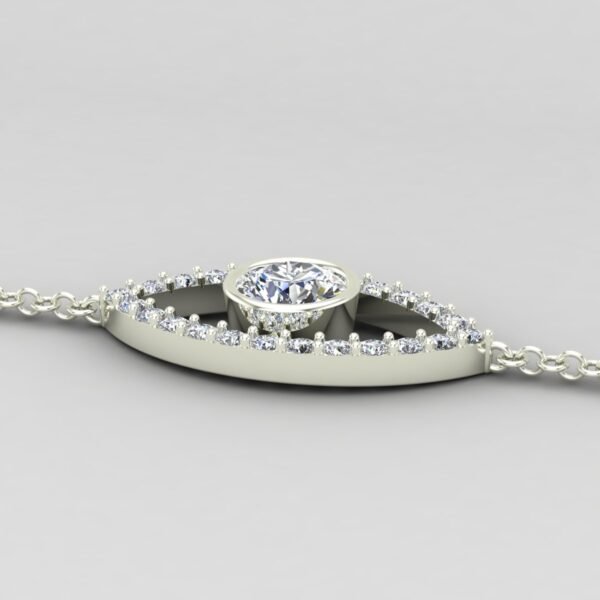 Evil Eye Diamond Bracelet