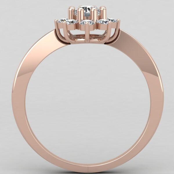 Blossom Diamond Ring Rose Gold