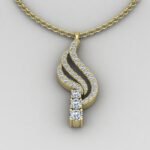 Vanity Diamond Pendant Front